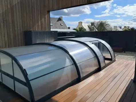 abri de piscine à Concarneau - image 3