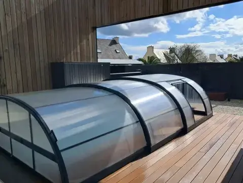 abri de piscine Quimper-1